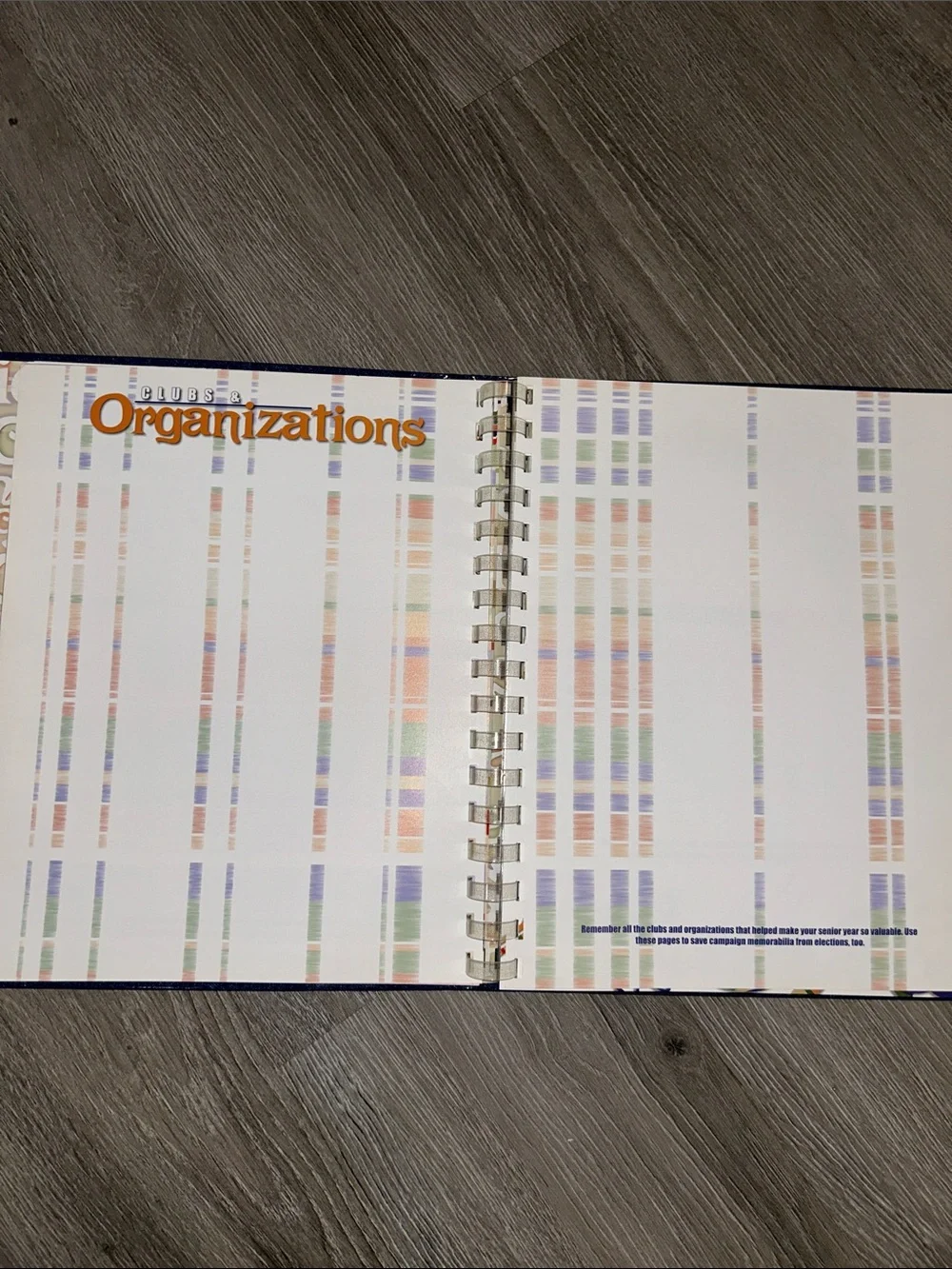 NEW- Senior Year Memory Book